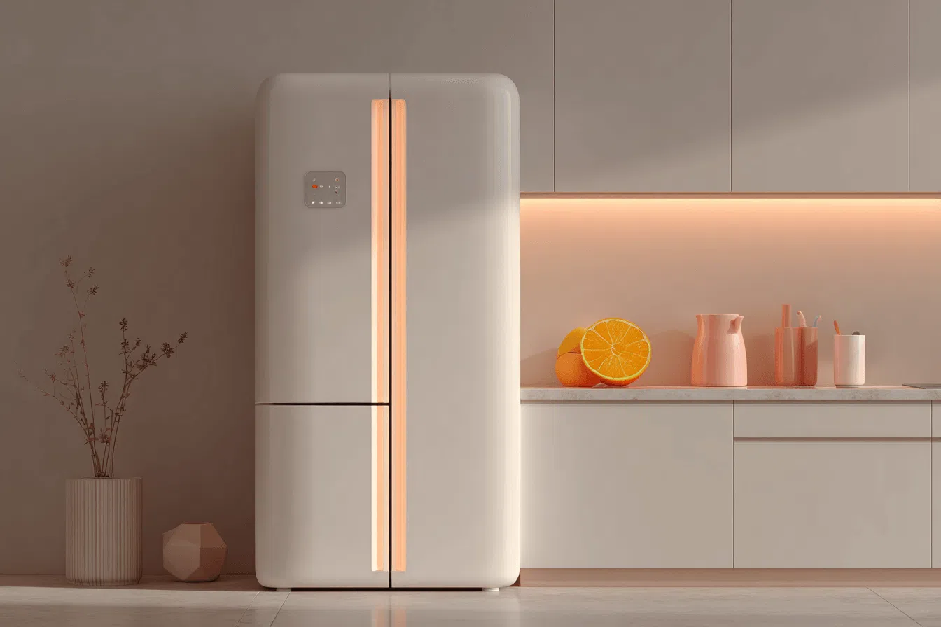 Kühlschrank in moderner Küche