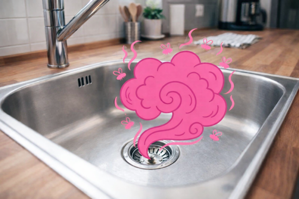 Abfluss stinkt: Geruchwolke kommt aus dem Abfluss